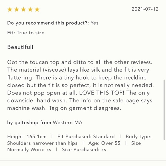 Anthropologie NWT Farm Rio Rainforest Wrap Blouse Toucans Tropical Birds Size S - Picture 9 of 16